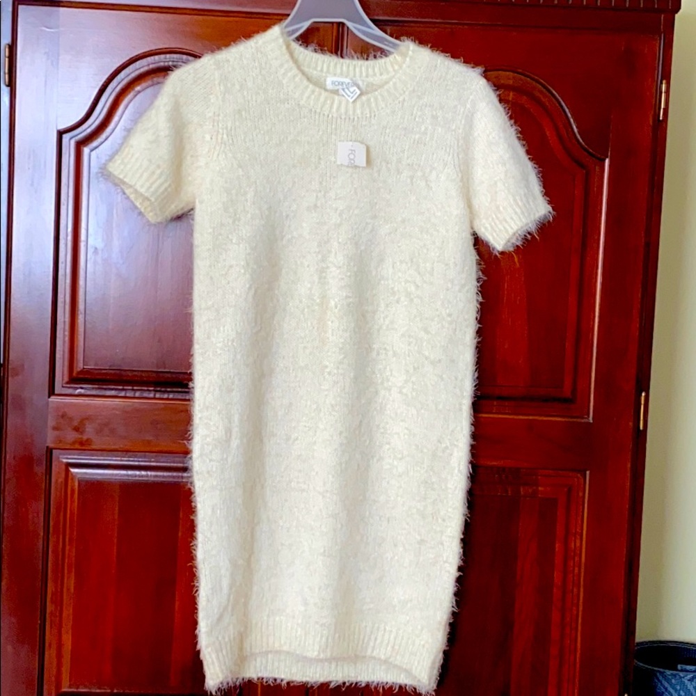 Never worn angora mini dress